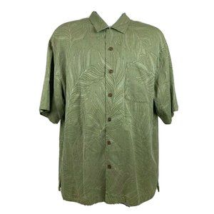 Jamaica Jaxx Men's Large Green Button Down Shirt
